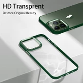 İphone 11 Metal Kamera Çerçeveli Kenarları Renkli Kılıf thumbnail 6