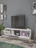 140 Cm Eda Beyaz Tv Ünitesi - 3
