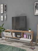 140 Cm Eda  Atlantik -Beyaz Tv Ünitesi - 3