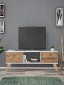 140 Cm Eda Beyaz-Atlantik Tv Ünitesi - 1