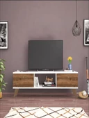 140 Cm Eda Beyaz-Haliç Tv  Ünitesi - 1