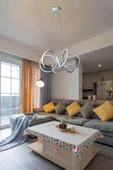 D-light Aurora Ledli Avize Beyaz - 1