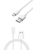 Type-C 3.4 A Uyumlu Hızlı Şarj ve Data Kablosu 1.5 metre - 1