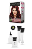 2 Tüp Krem Saç Boyası Seti Amazon Kızılı No:55.46 - 2