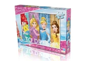 Disney Princess (Prenses) Lisanslı Kutulu Puzzle/Yapboz 100 Parça - 1