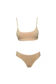 Pedli İp Askılı Yarım Atlet Büstiyer Külot Takım Ten Rengi thumbnail 1