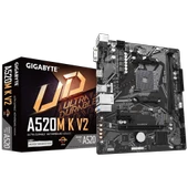 GIGABYTE A520M K V2 DDR4 5100Mhz(OC) HDMI M.2 mATX AM4 - 7