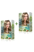 2 Paket Natural Beauty Amonyaksız Saç Boyası 8.1 Küllü AçıkKumral - 1