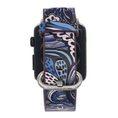 Çiçek Desenli Apple Watch 7 6 5 4 3 42-44 Mm Kordon Kayış Sk06 - 6