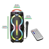 AURIS ARS-KLN100 Karaoke Taşınabilir Bluetooth Hoparlör - 1