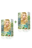 2 Paket Natural Beauty Amonyaksız Saç Boyası 9.0 DoğalSarı - 1