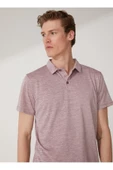 Polo Yaka Armürlü Koyu Bordo Erkek T-shirt Ts1014000272 - 4