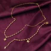 Yıldız Dorika Kolye Bileklik Altın Takı Seti thumbnail 3