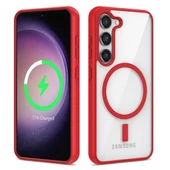 Galaxy S22 Kılıf Magsafe Wireless Şarj Özellikli Silikon Zore Ege Kılıf thumbnail 8