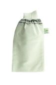 2 Adet Beyaz Banyo Hamam Kesesi Lastikli 25x17 Cm - 2