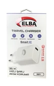 Elba ELB11 Elb-35w USB 35w Hızlı Şarj Akım Koruma EV Şarj Kafa - 1