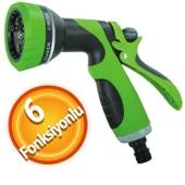 Otomatik 6 Fonksiyonlu Bahçe Sulama Tabancası Tetikli Ayarlı Tabanca thumbnail 1