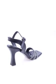 Subaşı 2887 Kadın 9 Cm Topuklu Taşlı Açık Abiye Ayakkabı - 8