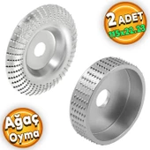 Rodex Ahşap Taşlama Törpüleme Oyma Eğe Diski Ahşap Kesici 115 mm Oval Çukurlu (2 ADET) thumbnail 1