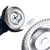 Rodex Ahşap Taşlama Törpüleme Oyma Eğe Diski Ahşap Kesici 115 mm Oval Çukurlu (2 ADET) thumbnail 5