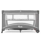 Gulz Raftel Oyun Parkı Bebek Beşik 70X120 Cm + Pamuk Yatak Light Grey thumbnail 3