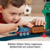 Thomas ve Arkadaşları Knapford İstasyonu tren seti, 2'si 1 arada pist oyun seti ve saklama kutusu HGX63 - 3