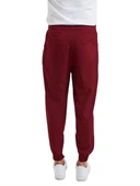 JOGGER- Erkek Likralı Bordo Üniforma Pantolon - 3