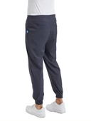 JOGGER- Erkek Likralı Koyu Gri Üniforma Pantolon thumbnail 3