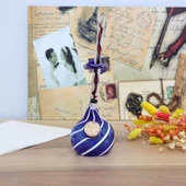 Veraart Kişiselleştirilmiş El Yapımı Murano Cam Ahşap Kutulu Cam Kalem Hokkalı Albert 104 - 8