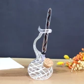 Veraart Kişiselleştirilmiş El Yapımı Murano Cam Ahşap Kutulu Cam Kalem Hokkalı Albert 104 - 1