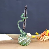 Veraart Kişiselleştirilmiş El Yapımı Murano Cam Ahşap Kutulu Cam Kalem Hokkalı Albert 104 - 12