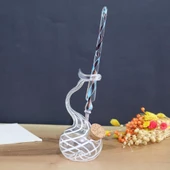 Veraart Kişiselleştirilmiş El Yapımı Murano Cam Ahşap Kutulu Cam Kalem Hokkalı Albert 109 - 3
