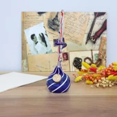 Veraart Kişiselleştirilmiş El Yapımı Murano Cam Ahşap Kutulu Cam Kalem Hokkalı Albert 110 - 12