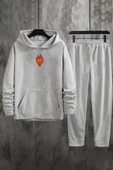 Unisex Ateş Avatar Baskılı Eşofman Takımı - 7