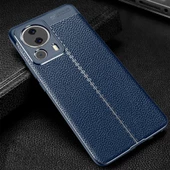 Xiaomi Mi 13 Lite Kılıf Deri Tarzı Niss Silikon Case Kapak - 5