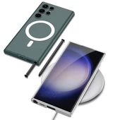 Samsung Galaxy S23 Ultra için Magsafe ile uyumlu Kılıf Kıpta Sert Kapak thumbnail 5