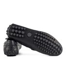 Side Siyah Kroko Hakiki Deri Erkek Loafer Ayakkabı thumbnail 3