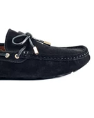 Cunda Siyah Hakiki Süet Deri Erkek Loafer Ayakkabı thumbnail 5