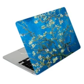 Macbook Air M1 Kılıf Flower03NL Yapıştırma Laptop Koruyucu Kaplama Sticker A2337 ile Uyumlu - 1