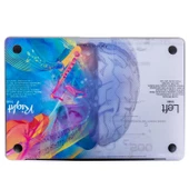 Macbook Air M2-M3-M4 Kılıf 13.6inç Sticker Yapıştırma Koruyucu Kaplama BrainNL A2681 A3113 A3240 ile Uyumlu - 10
