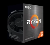 AMD RYZEN 5 5600X 3.7GHZ 35MB 65W AM4+ BOX (FANLI, KUTULU) - 1