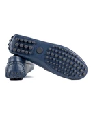 Sardes Lacivert Hakiki Deri Erkek Loafer Ayakkabı thumbnail 3