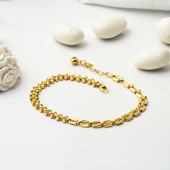 Trend 14 Ayar Dorika Altın Bileklik - 4
