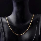 14 Ayar Halat Burma Zincir 65cm. thumbnail 2