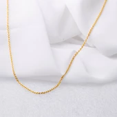 14 Ayar Halat Burma Zincir 65cm. thumbnail 3