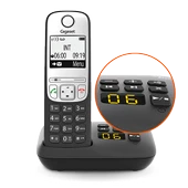 Gigaset A690A Duo 2 Ahizeli Telesekreterli Telsiz Telefon thumbnail 2