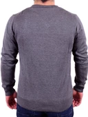 Twister 3622 Gri Melanj V Yaka Erkek Kazak - 1