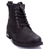 Hammer Jack 10215200 Siyah Ortopedik Günlük Erkek Deri Bot - 5