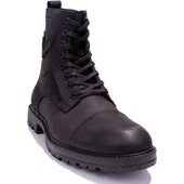 Hammer jack 10217640 Siyah Ortopedik Günlük Deri Erkek Bot - 5