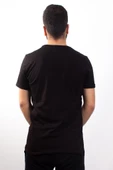 TWİSTER JEANS 1828 SİYAH BİSİKLET YAKA ERKEK T-SHİRT - 4
